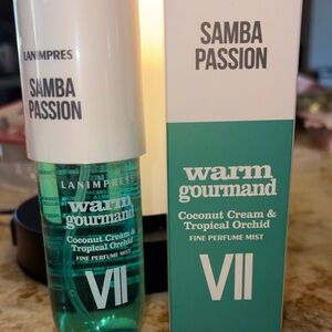 Warm Gourmand Samba Passion Perfume Mist 3.0FL.OZ New In Box